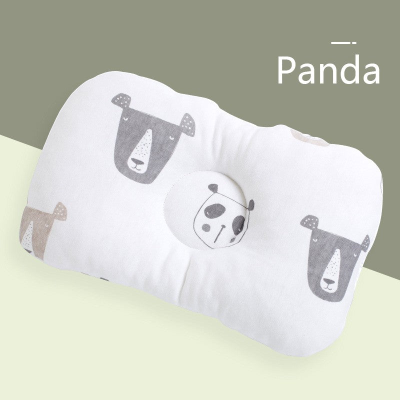 Autumn and Winter Baby Pillow – Cotton Round Anti-Eccentric Head Support Pillow for 0-1 Years