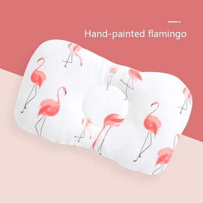 Autumn and Winter Baby Pillow – Cotton Round Anti-Eccentric Head Support Pillow for 0-1 Years