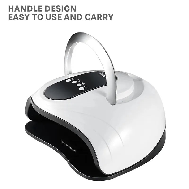 Nail Polish Glue Dryer – 120W High-Power LED UV Lamp