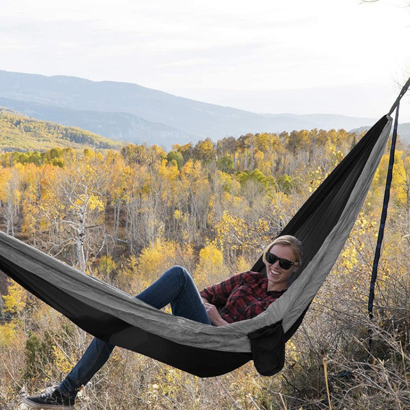 Outdoor Camping Hammock – Durable Parachute Cloth with Accessories