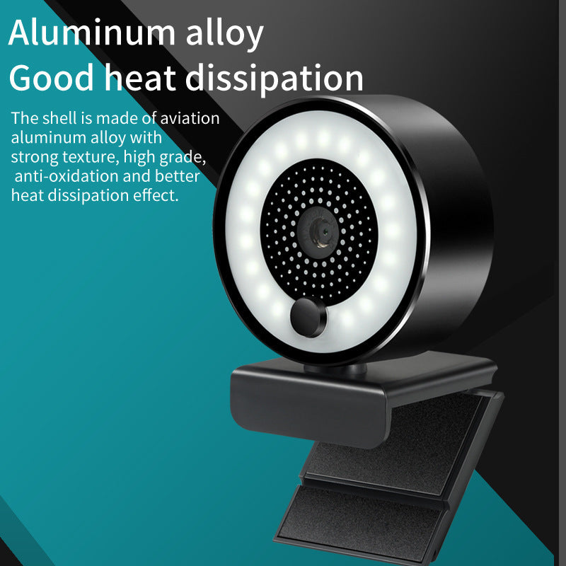 Private Model Beauty 4F Auto Focus USB HD Webcam – 2K Live Streaming with Night Vision