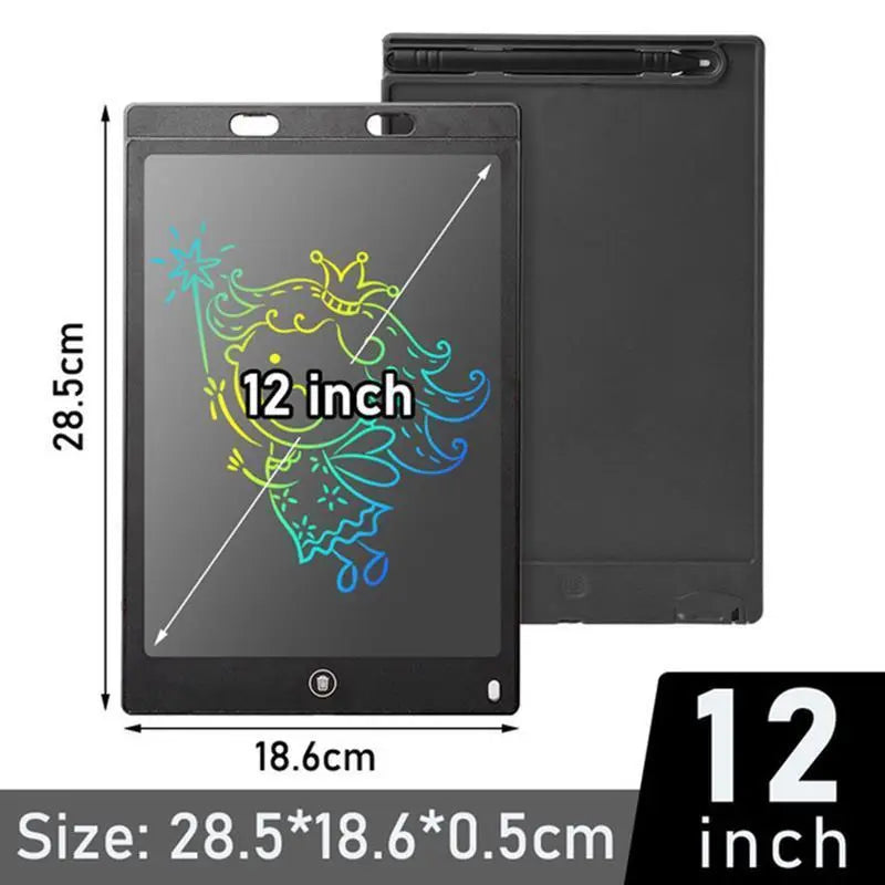 Children's Electronic Drawing Board – Student Graffiti LCD Writing Board with Stylus and Magnet