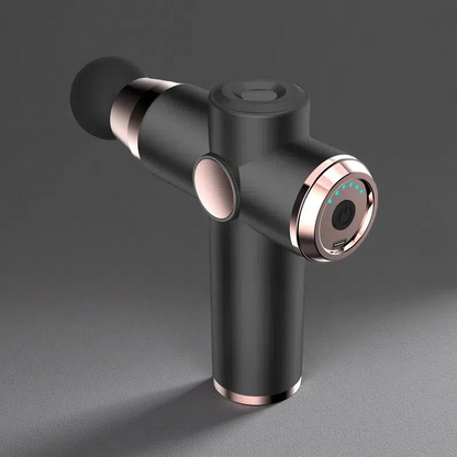 Electric Massage Gun – Rejuvenating Muscle Relaxer with 6-Speed Hammering Technology Black Button type