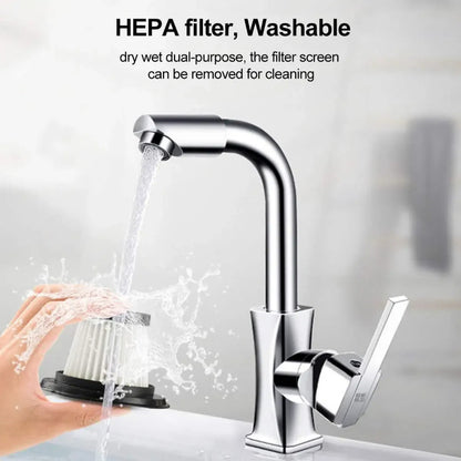 Mini Car Vacuum Cleaner – High-Power 4500PA Suction with 12V Output & 5m Cord