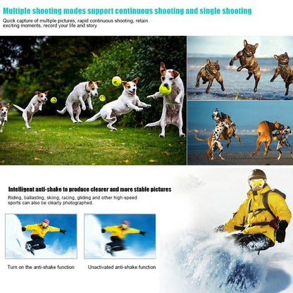 HD 1080P Action Sports Waterproof DV Camera – Compact Outdoor Adventure Cam