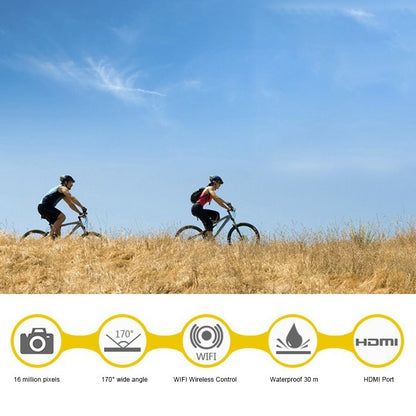 HD 1080P Action Sports Waterproof DV Camera – Compact Outdoor Adventure Cam