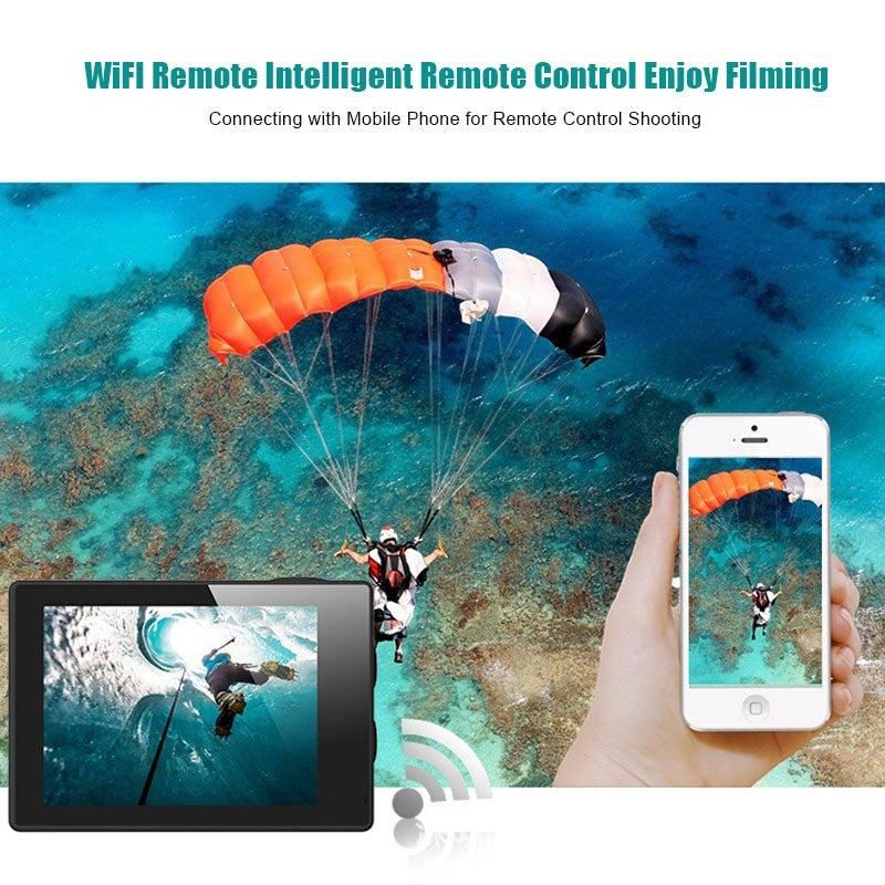 HD 1080P Action Sports Waterproof DV Camera – Compact Outdoor Adventure Cam