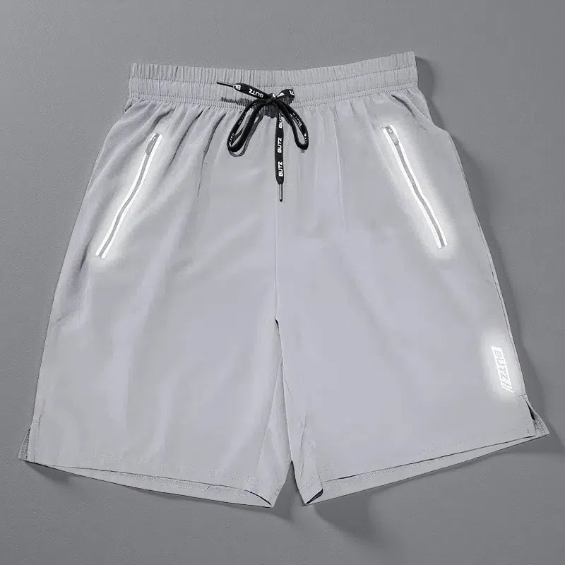 Men's Quick-Dry Luminous Casual Shorts – Loose Fit Micro Elastic Design