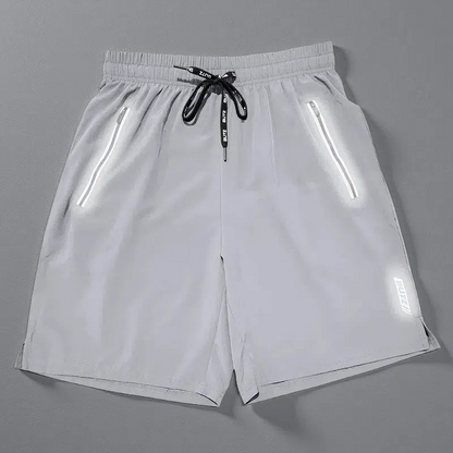 Men's Quick-Dry Luminous Casual Shorts – Loose Fit Micro Elastic Design