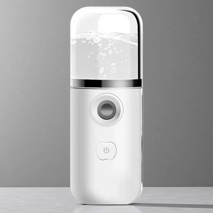 Household Handheld Face Care Beauty Spray Device – USB Nano Steaming Face Humidifier White