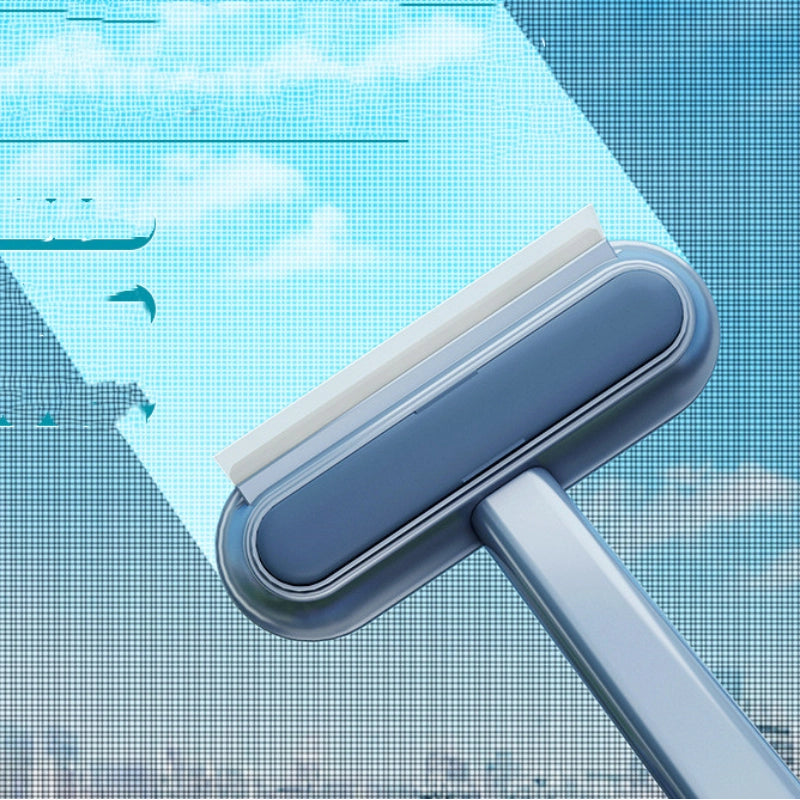 Wet and Dry Glass Window Cleaner – Multi-Surface Screen Cleaning Brush