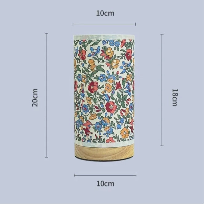 Creative Table Lamp – Fabric USB Night Light for Study, Bedroom & Relaxation