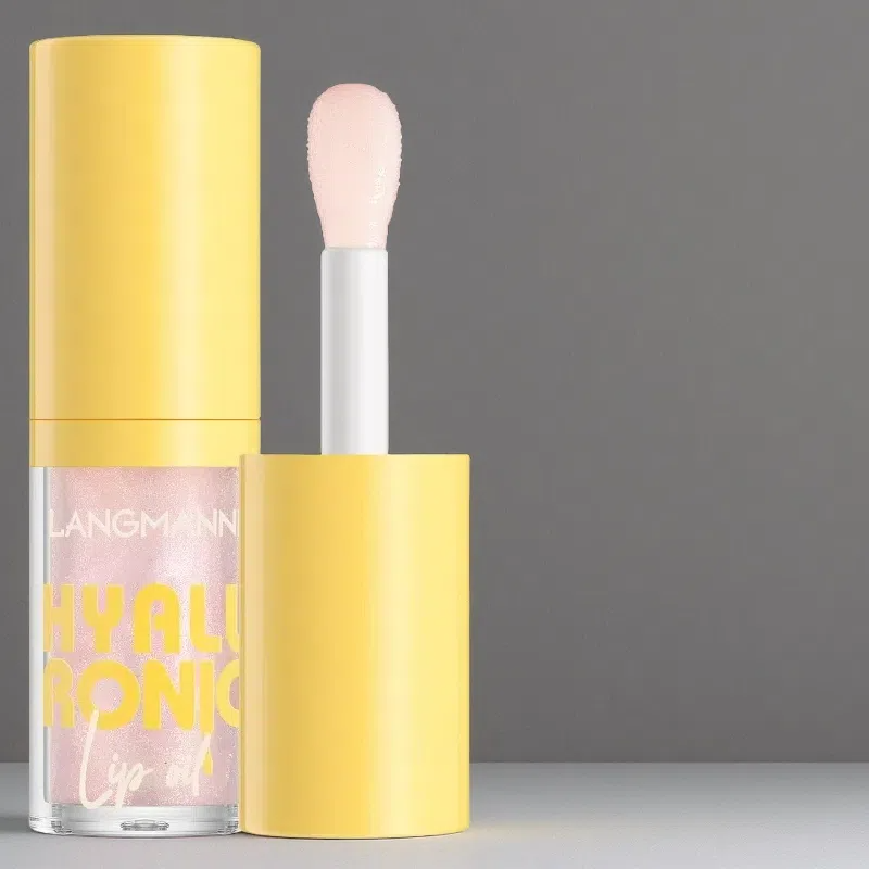 6 Colors Transparent Hyaluronic Acid Lip Balm Gloss – Moisturizing Tinted Lipstick 6 Crystal