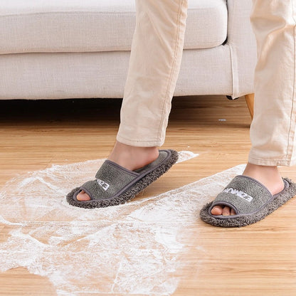 Women’s Detachable Bottom Mop Slippers – Cute & Functional Cleaning Footwear
