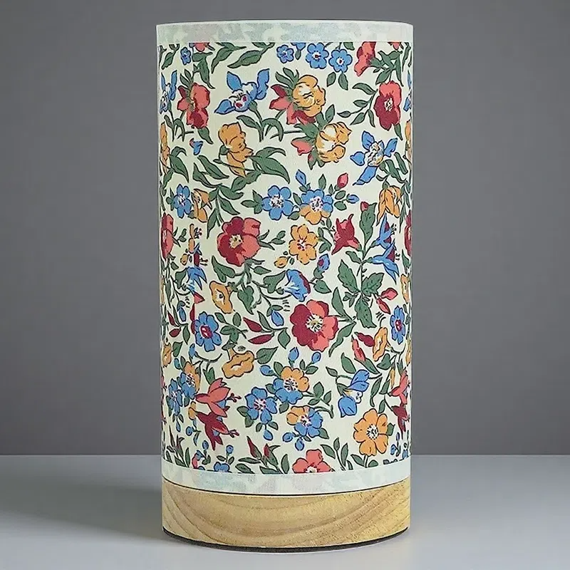 Creative Table Lamp – Fabric USB Night Light for Study, Bedroom & Relaxation