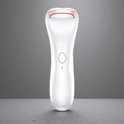 Electric Temperature-Control Eyelash Curler – Quick-Heat Lash Lifter for All-Day Hold White