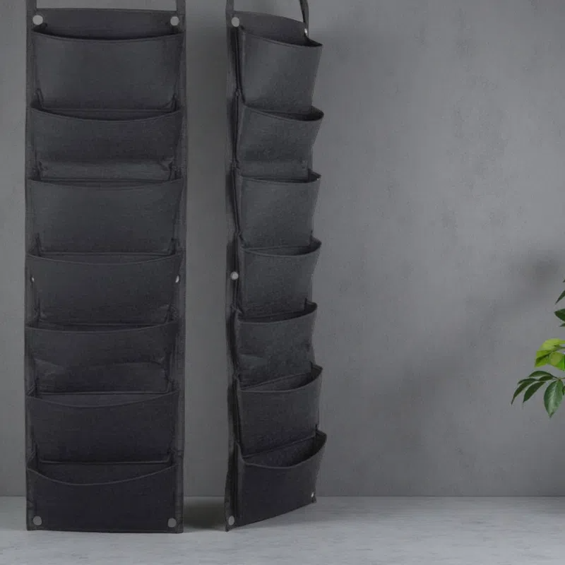 Felt Vertical Wall-Mounted Planting Sack – 3D Root-Control Garden Greening Bag