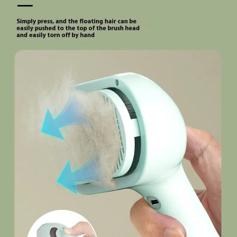 Pets Spray Hair Comb – Grooming Mist Brush for Dogs & Cats