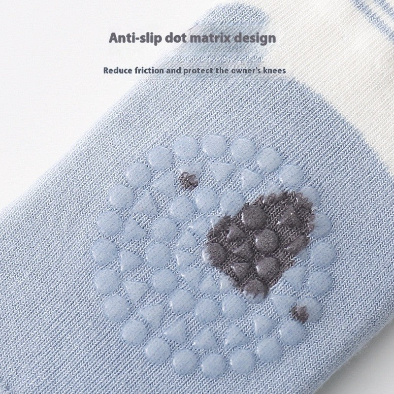 Baby Kneecap Protective Gear – Cute Cartoon Mesh Non-slip Fall Protection for Toddlers