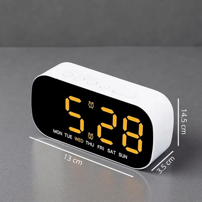 LED Digital Alarm Clock – Slim, Colorful & Easy-to-Use Electronic Clock