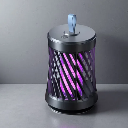 Electric Mosquito Killer Lamp – Indoor & Outdoor Bug Zapper with UV Light Attractant Dark Grey USB