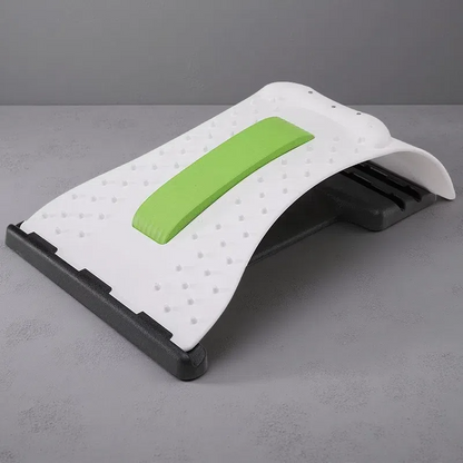 Curved Finger Pressure Cervical Spine Stretcher – Shiatsu Neck & Back Massager White green