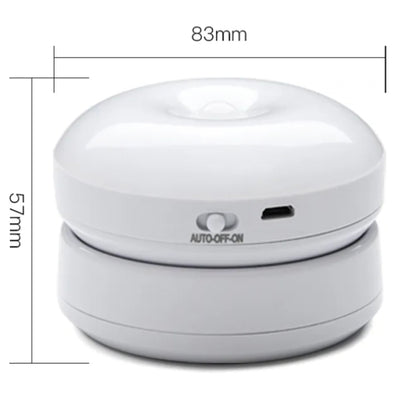 Rotating Motion Sensor Light – USB Rechargeable Night Light for Hallways, Wardrobes & Garages