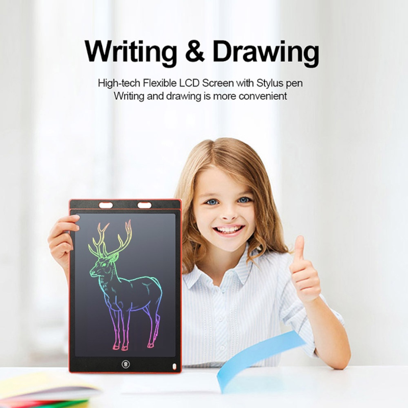 Children's Electronic Drawing Board – Student Graffiti LCD Writing Board with Stylus and Magnet