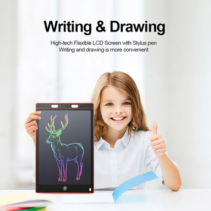 Children's Electronic Drawing Board – Student Graffiti LCD Writing Board with Stylus and Magnet