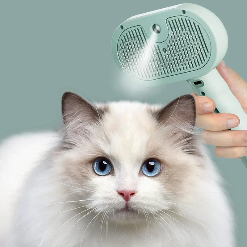 Pets Spray Hair Comb – Grooming Mist Brush for Dogs & Cats