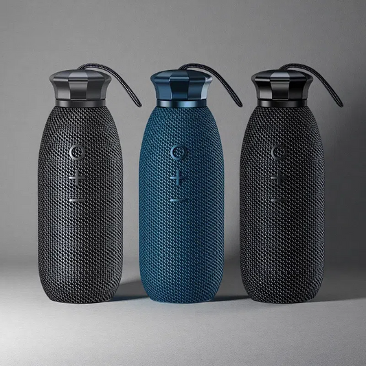 Portable Outdoor Wireless Bluetooth Speaker – 360° Powerful Waterproof Sound