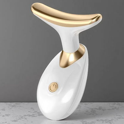 Small Facial Electric Beauty Massage Instrument – Portable Skincare Tool White Upgrade