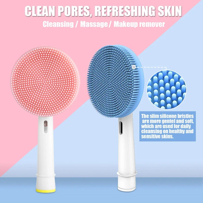 Silicone Facial Cleanser Head – Compatible with Oule Electric Toothbrush