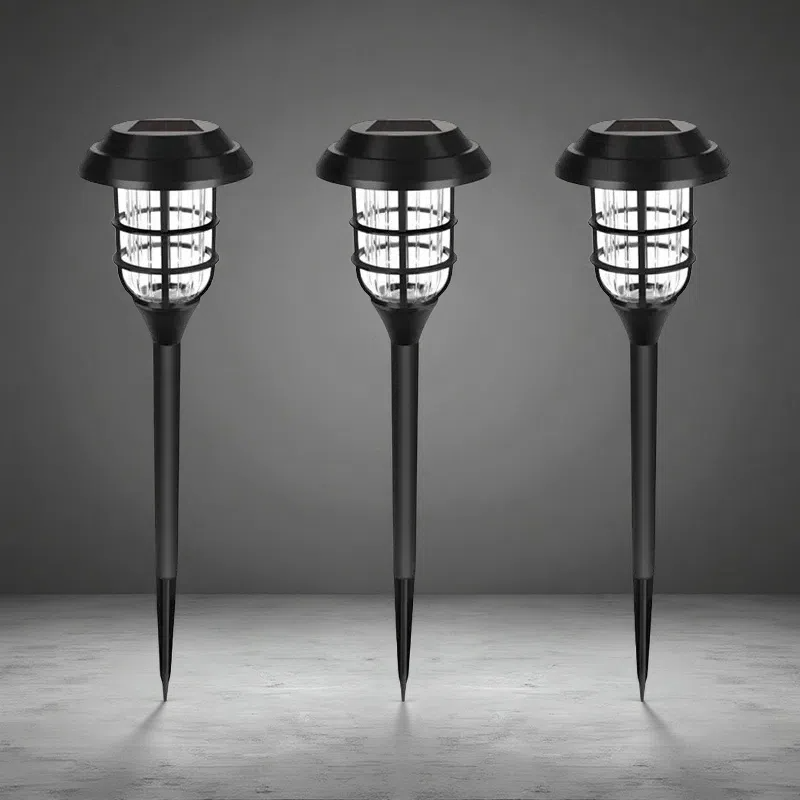 New Solar Stripe Lawn LED Outdoor Light – Decorative Abstract Design Solar Garden Lamp