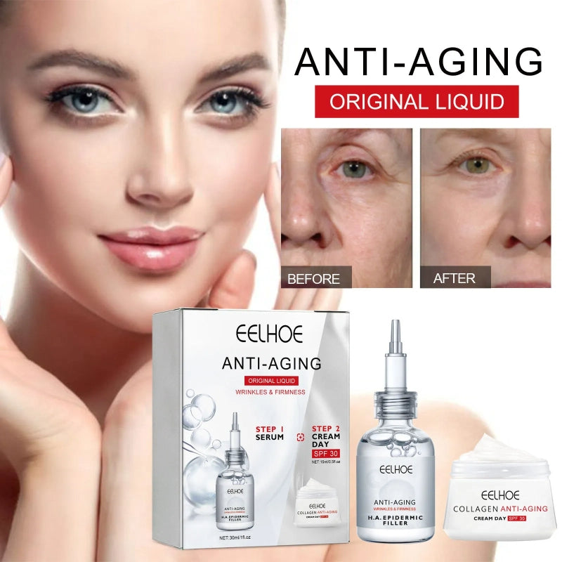 Filling Anti-wrinkle Suit Fading Wrinkle Moisturizing Anti-aging Skin Rejuvenation Firming Water BankCream