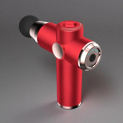 Electric Massage Gun – Rejuvenating Muscle Relaxer with 6-Speed Hammering Technology Red Button type