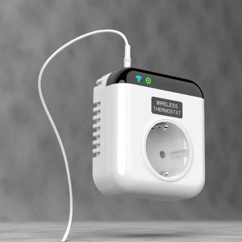 Thermostatic Smart Socket – Voice & App Controlled | EU Plug | 3680W