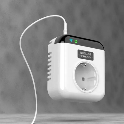 Thermostatic Smart Socket – Voice & App Controlled | EU Plug | 3680W