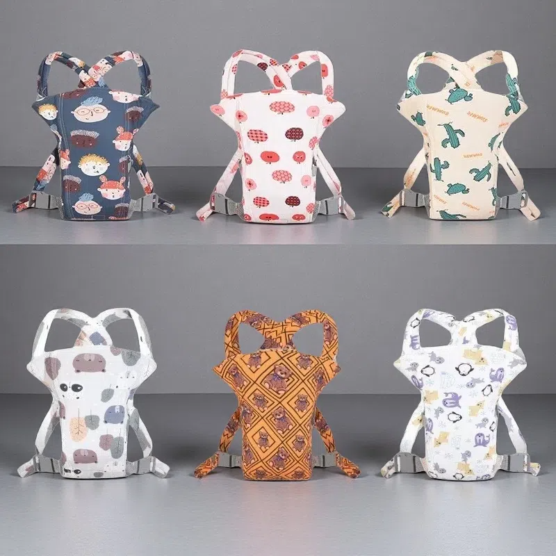 Multifunctional Baby Carrier with Waist Stool – Ergonomic Design for Comfort & Style (0–4 Years)