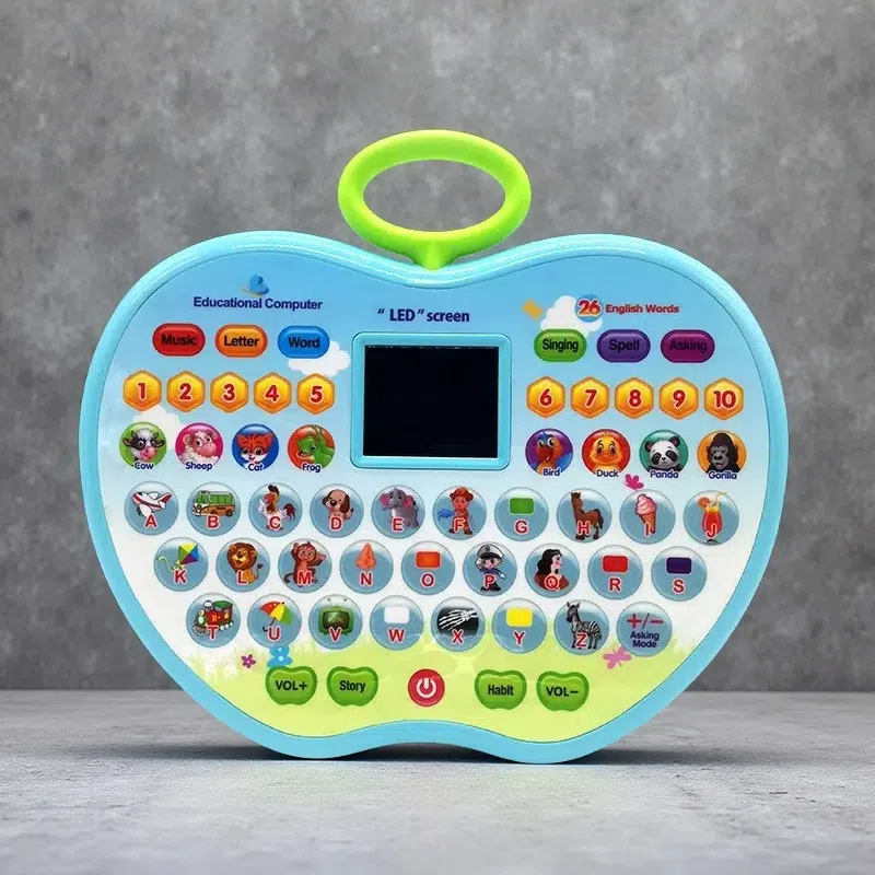Children's Early Learning Machine – Educational Intelligent Tablet for Preschool Development Blue