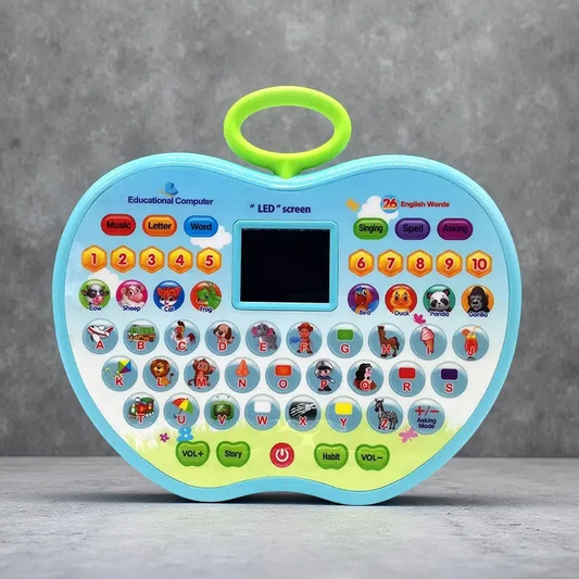 Children's Early Learning Machine – Educational Intelligent Tablet for Preschool Development Blue