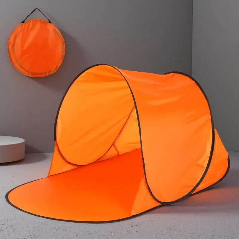 Single-Person Leisure Tent – Wire Frame Beach & Outdoor Shelter with Easy Setup