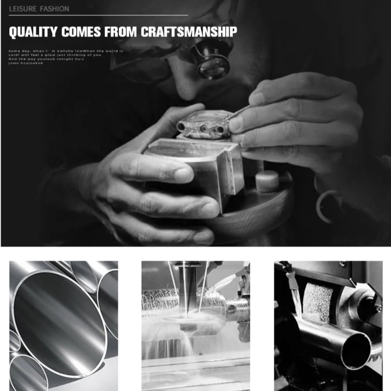 Full Touch Smart Bracelet – Fitness & Health Tracker with Stainless Steel Strap