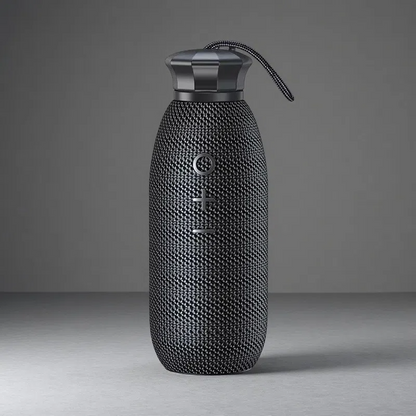 Portable Outdoor Wireless Bluetooth Speaker – 360° Powerful Waterproof Sound Black USB