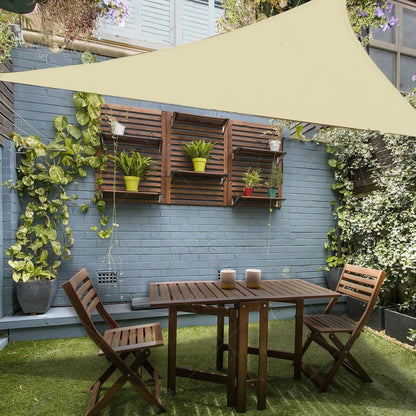 Triangle Sunshade Sail – Outdoor Garden Shade Canopy