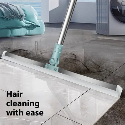 Household Portable Silicone Magic Broom – Telescopic & Compact Cleaning Tool