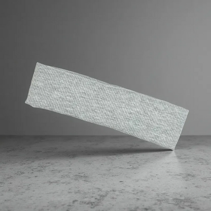 Exercise Hair Band – Retro-Inspired Stretch Headband for Yoga & Workouts Light Gray