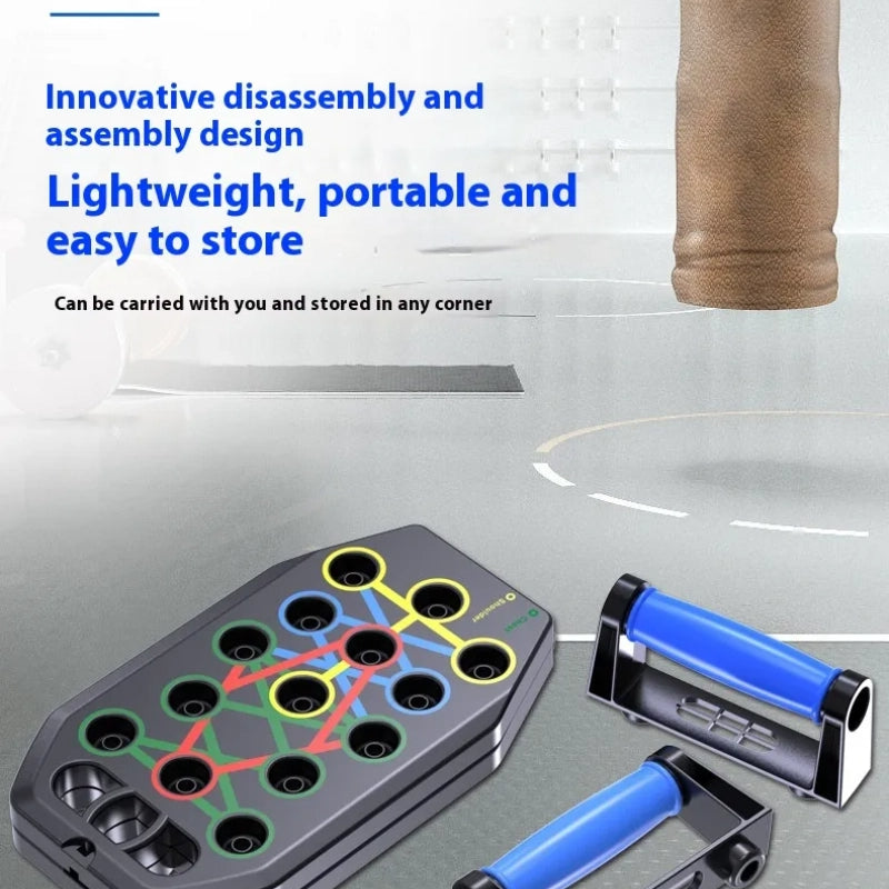 Home Multifunctional Push-Up Training Board – Full Upper Body Workout System