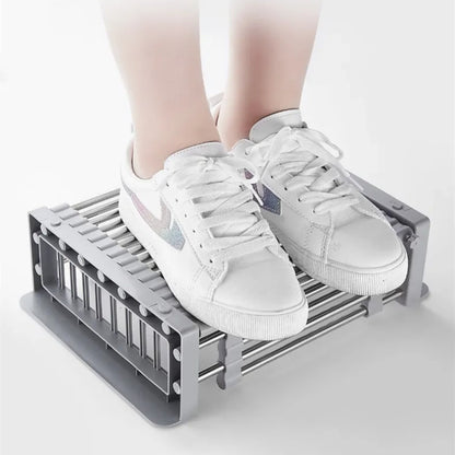 Retractable Kitchen Sink Rack – Over-the-Sink Dish & Utensil Drainer with Splash-Proof Faucet Option