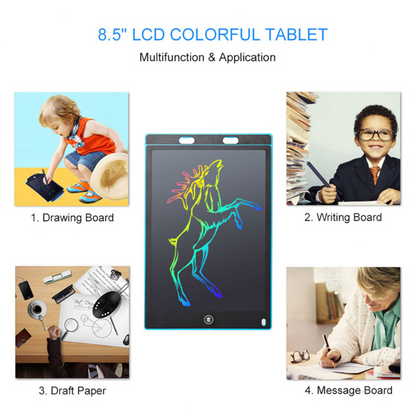 Children's Electronic Drawing Board – Student Graffiti LCD Writing Board with Stylus and Magnet
